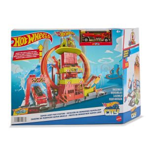 City Super Loop Fire Station Christmas Gift Toy Boxed New