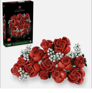 LEGO 10328 Icons Bouquet Roses Gift Lego Rose Lego Flower Christmas Gift Present