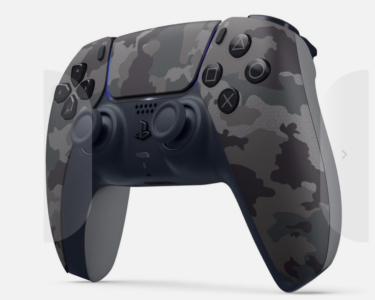 PS5 DualSense Wireless Controller Gray Camo Sony PlayStation Controller FREE D