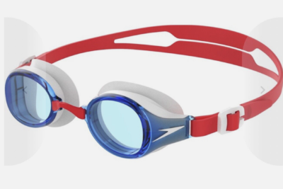 Speedo Hyrodpure Junior Goggles UV Protection Anti Fog Polycarbonate Lens Blue