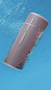 Ultimate Ear MEGABOOM 3 Bluetooth Speaker Seashell Peach Waterproof RRP $329 NEW