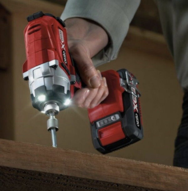 OZITO 5 PIECES KIT Cordless Drill Driver Impact Driver Angle Grinder Saw Sander - Image 4