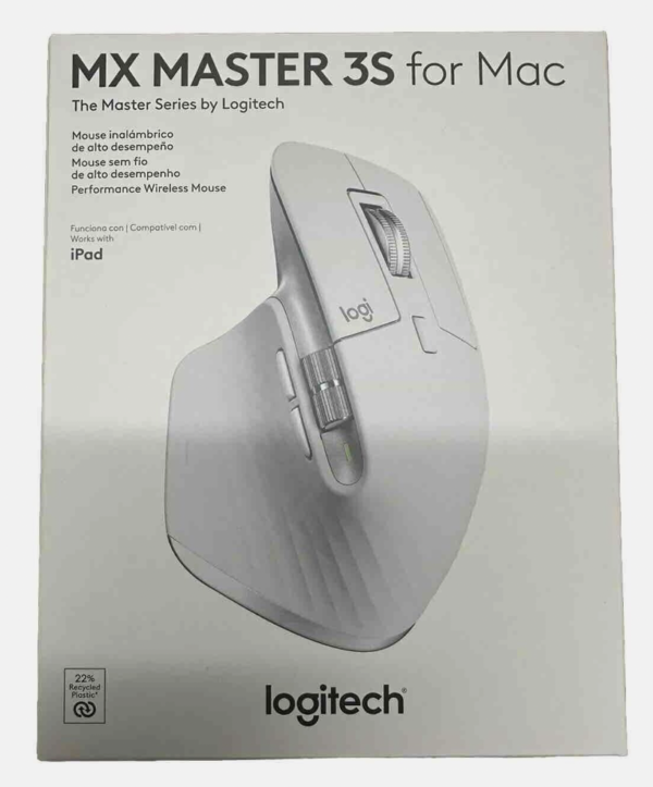 Logitech MX Master 3S Performance Wireless Mouse —White Boxed NEW Fast Dispatch - Image 3