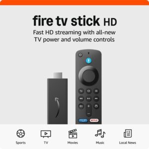 Amazon Fire TV Stick HD 3rd Gen Streamer for Netflix Stan Disney Prime Latest AU