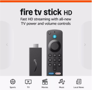 Amazon Fire TV Stick HD 3rd Gen Streamer for Netflix Stan Disney Prime Sideload