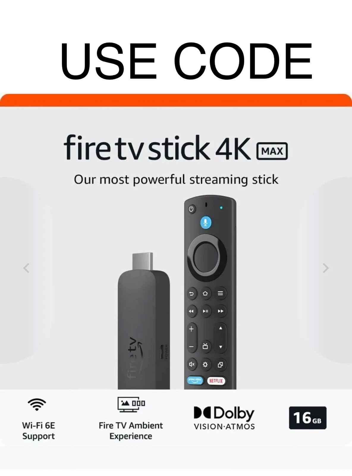 Amazon Fire TV Stick 4K