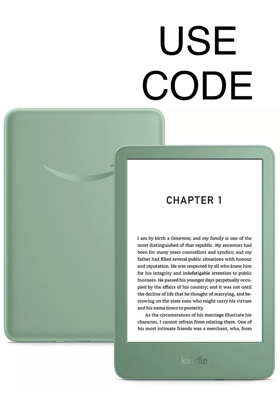 Amazon Kindle Matcha Green